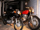 YB-1 4stとCB400SS（2006.02.02）